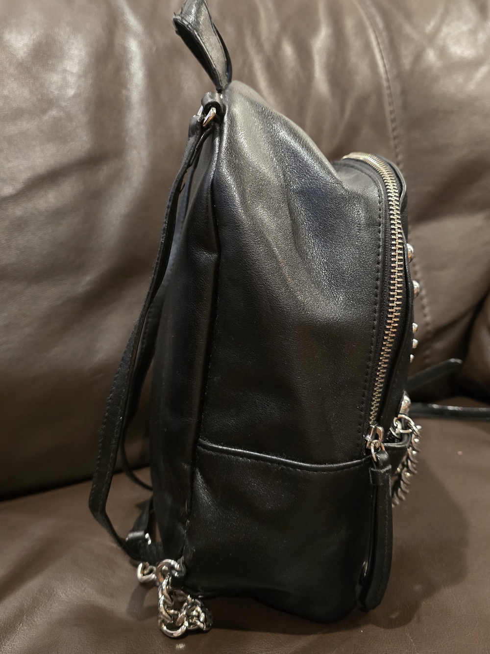 Victoria's Secret Black Studded Mini Backpack - Picture 4 of 9